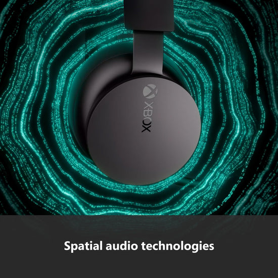 Xbox headphones — Wireless gaming headset with spatial audio and Dolby Atmos