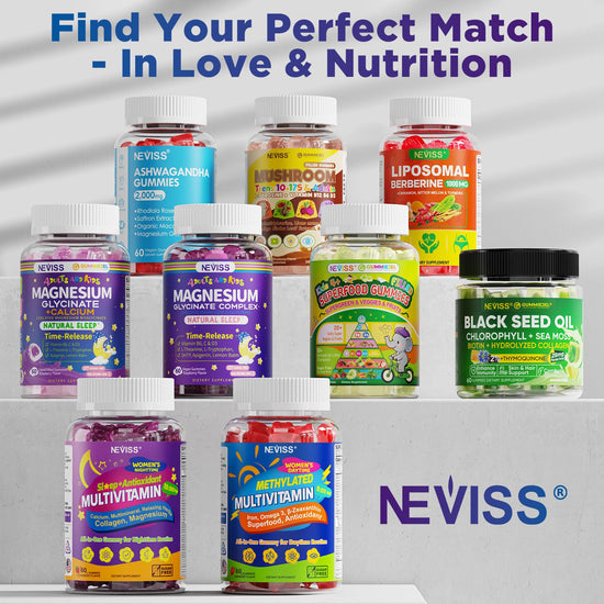 Magnesium glycinate gummies — sugar free with B6D3 and L-theanine for relaxation