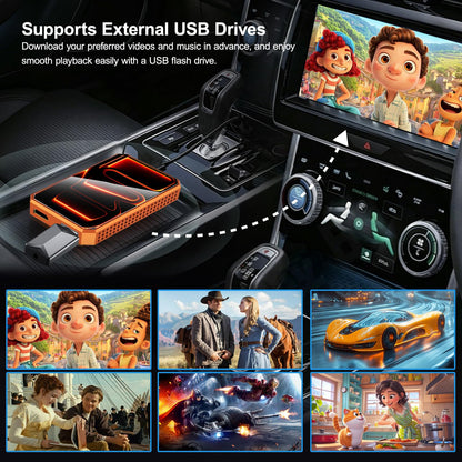 Yurnlv wireless carplay adapter — Plug and play ai magic box