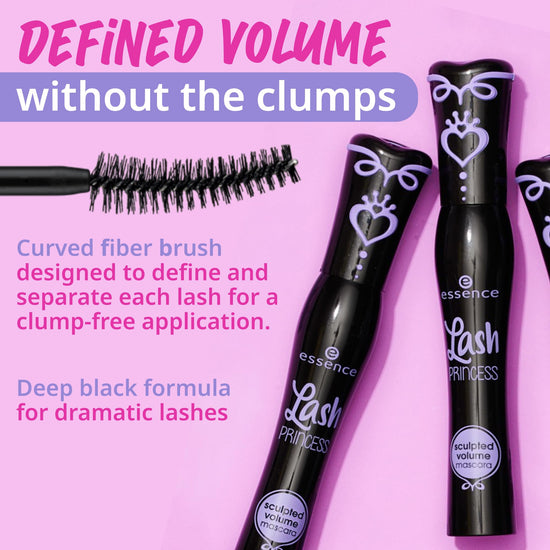 essence Lash Princess mascara — sculpted volume, vegan and cruelty free