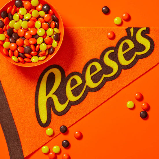 Chocolate candy — Reese's Pieces peanut butter in a crunchy shell