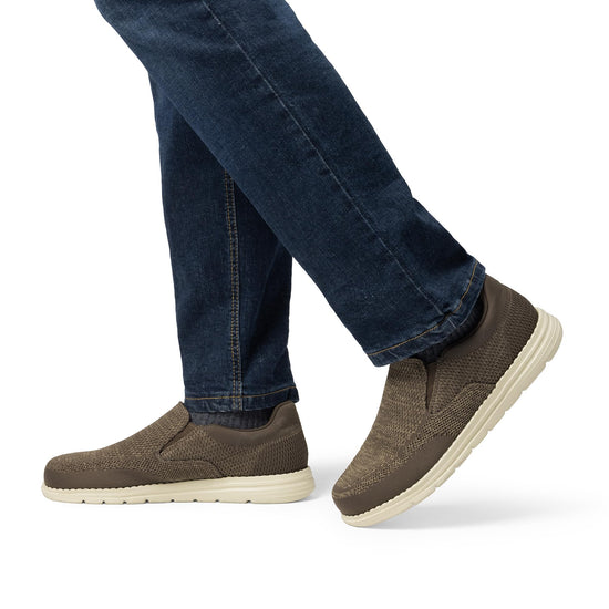 Bruno Marc slip-on loafers — lightweight casual shoes with stretch design