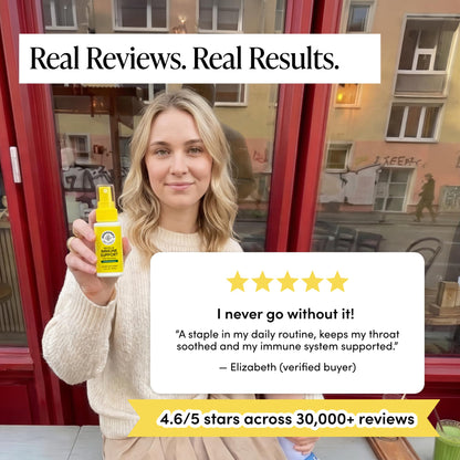 Medication — Beekeeper's Naturals propolis throat spray