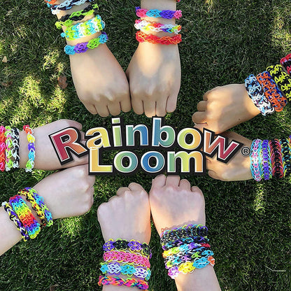 ART_CRAFT_KIT — Rainbow Loom mega combo set with 7000+ rubber bands and organizer case