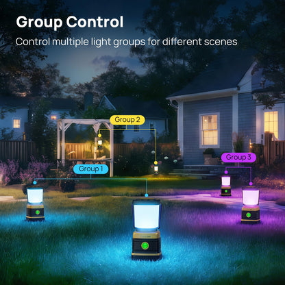 Consciot electric lantern — 1000LM battery powered camping light