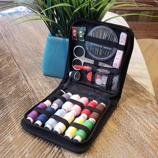 ARTIKA sewing tool set — small beginner kit with multicolor threads and accessories