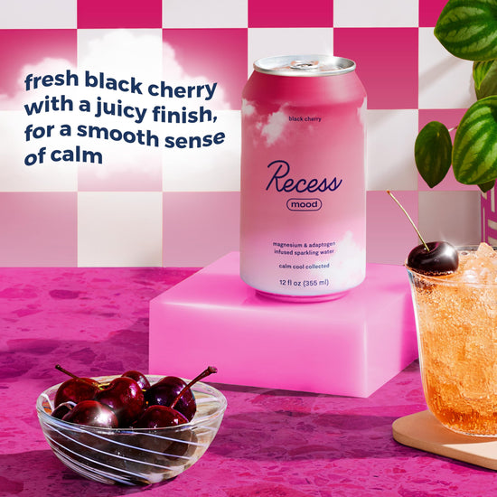 Recess drink — magnesium calming beverage, 12 ounce, pack of 12