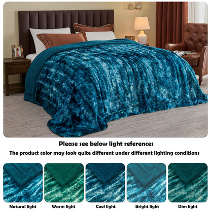 Blanket — Super soft faux fur with sherpa backing for warmth and coziness
