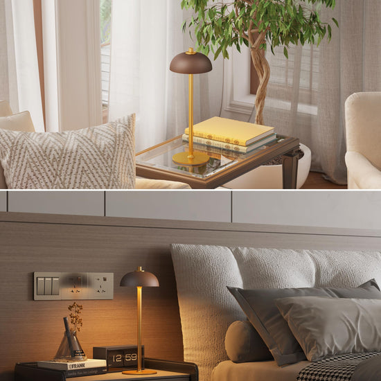 JONEMO cordless table lamp — rechargeable design