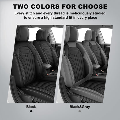 AOMSAZTO vehicle seat cover — Waterproof faux leather for Ford Focus 2009-2018