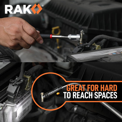RAK magnetic pickup tool set - versatile inspection and retrieval tools for men