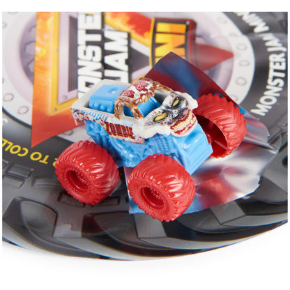 Toy vehicle set — Monster Jam mini mystery collectible trucks scale