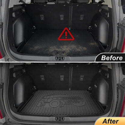 AOMSAZTO vehicle mat — Custom fit waterproof cargo liner for Ford Bronco Sport 2021-2026