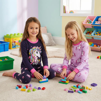 DAUGHTER QUEEN cotton pajamas set for girls, sizes 18 months to 12 years