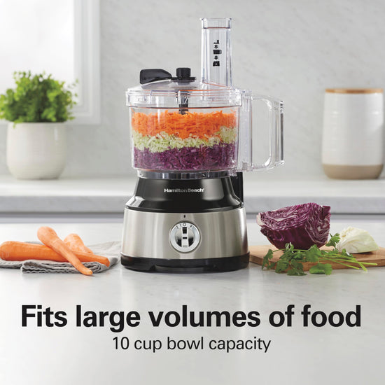 Hamilton Beach food processor — versatile vegetable chopper for slicing