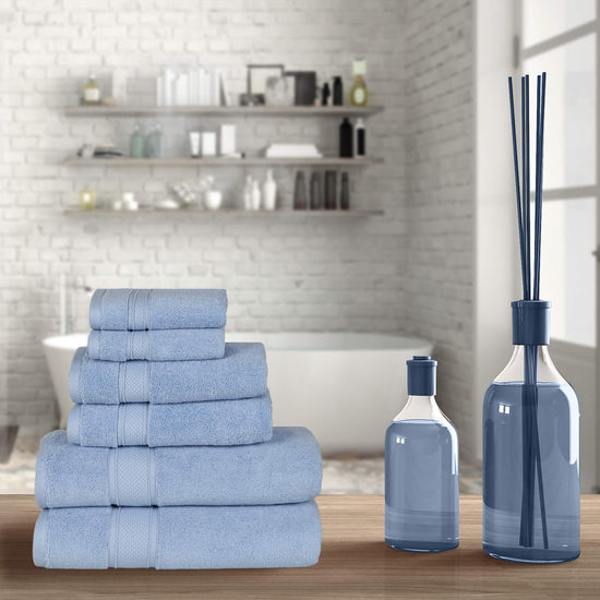 NOVA towel set — luxury Turkish linen for hotel quality bathrooms