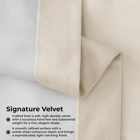 HPD blackout velvet curtain – heat and light blocking for bedroom or living room