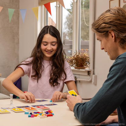 Board game — Asmodee Lego party game for 2-8 players, ages 7+ and 15 minutes playtime