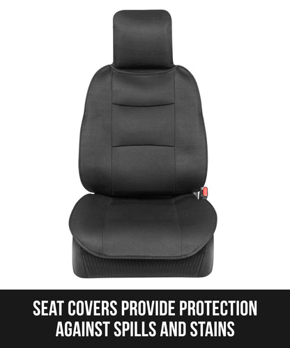 BDK vehicle seat cover — EasyFit design with headrest cover and slip-on installation