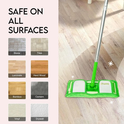 Reusable mop pads by Turbo — washable microfiber for Swiffer Sweeper mops