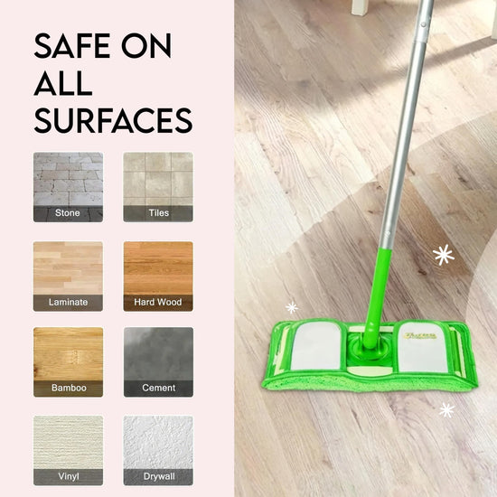 Reusable mop pads by Turbo — washable microfiber for Swiffer Sweeper mops