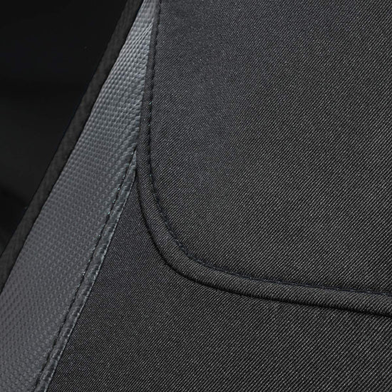 Vehicle seat cover — Carbon fiber air mesh fabric for high back bucket seats