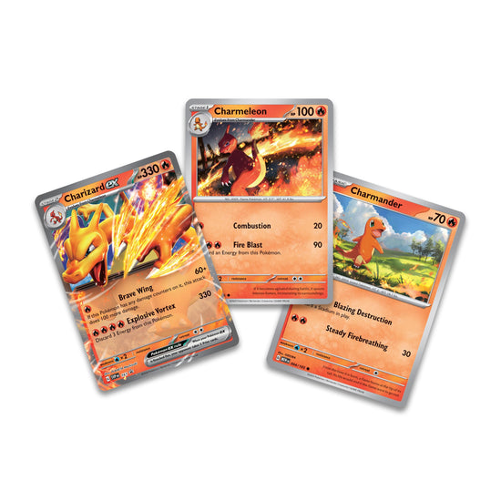 Pokemon TCG collectible card — Charizard ex super premium collectionPokemon TCG collectible card — Charizard ex collection