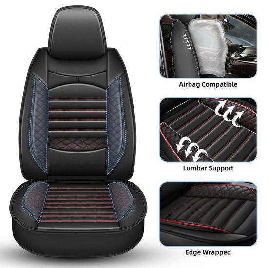 Vehicle seat cover — Custom fit waterproof faux leather for Nissan Frontier 2009-2026