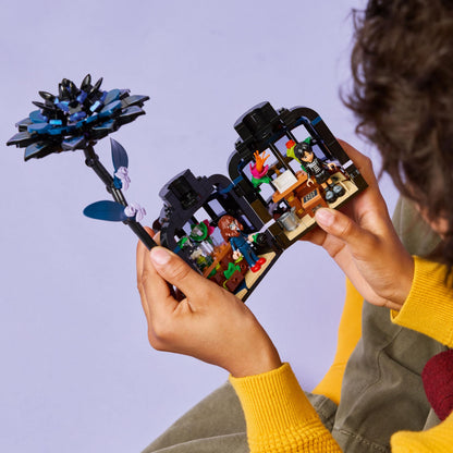 LEGO building blocks — Wednesday Black Dahlia flower set with minidolls for ages 9+