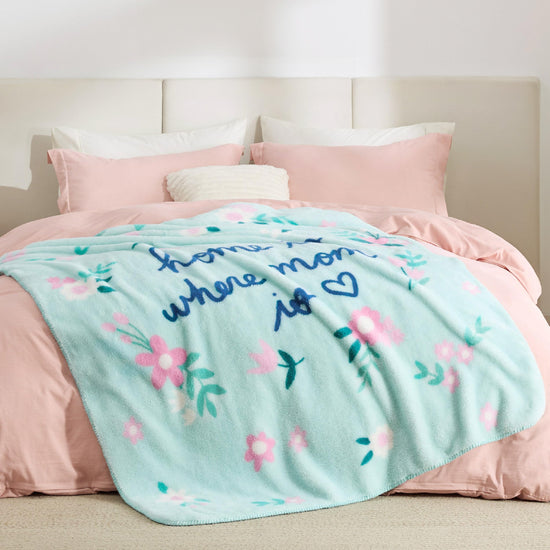 Bedsure blanket throw - soft polyester fabric