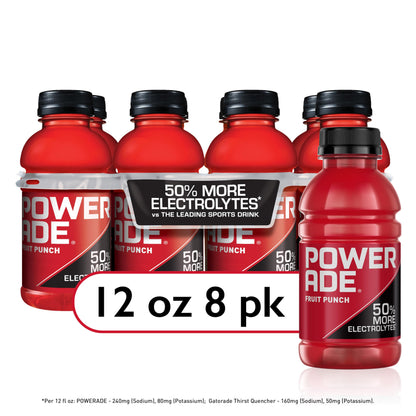 Drink flavored — Powerade sports drinkDrink flavored — Powerade electrolyte beverage
