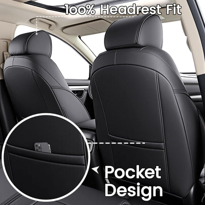 HKZ vehicle seat covers - leather for Honda CR-V 2017-2022 models