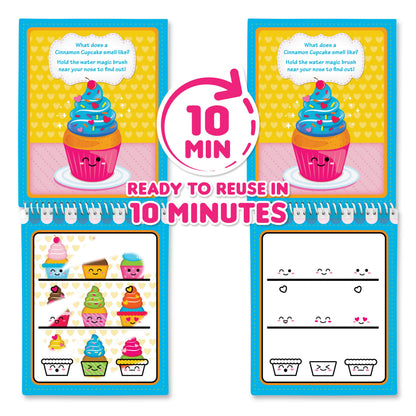 Art and craft kit — scented reusable water reveal activity books by Scentco