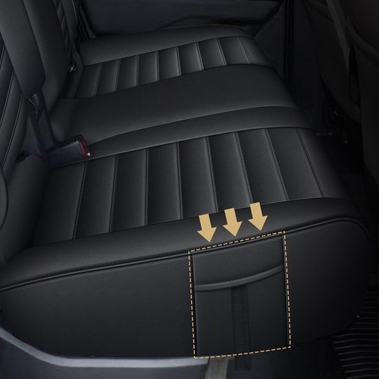 VEHICLE_SEAT_COVER — AOMSAZTO leather seat covers for 2024-2026 Toyota Tacoma truck