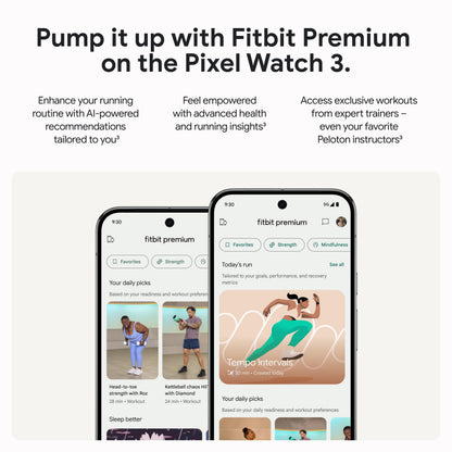 Wearable computer — Google Pixel Watch with health tracking features