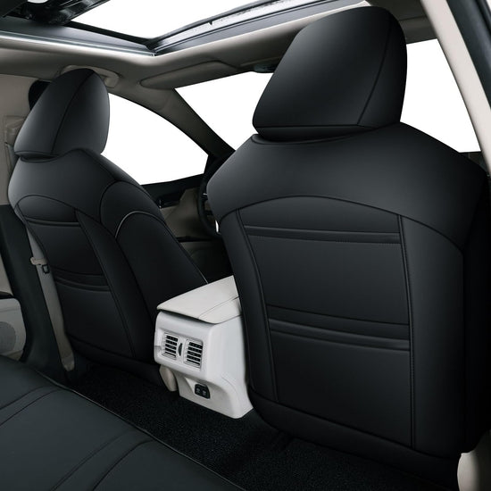 Vehicle seat cover — AOMSAZTO custom fit faux leather for Toyota Camry 2018-2024