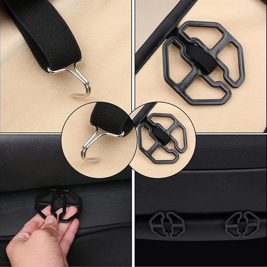 Coverado seat covers — waterproof nappa leather car seat covers for front seats