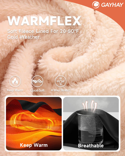 GAYHAY sweatpants — fleece lined joggers with pockets for women