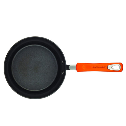 Rachael Ray sauté fry pan — classic brights hard anodized nonstick design