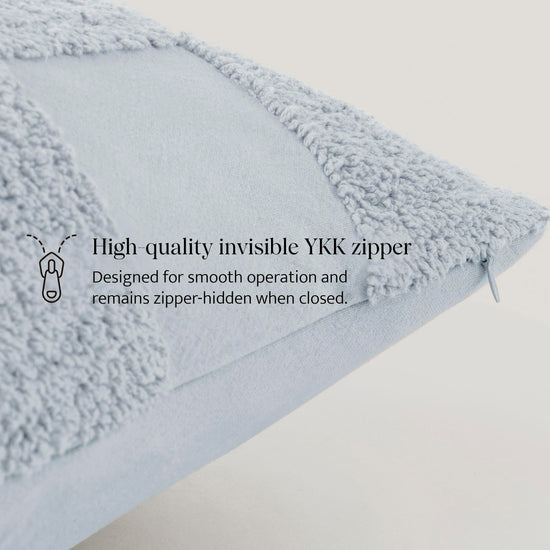 Decorative pillow cover — 100% cotton tufted design by Bedsure 20x20