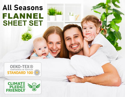 Bed linen set — 100% cotton flannel by Ruvanti
