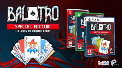 Physical video game software — Balatro special edition for Nintendo SwitchPhysical video game software — Balatro special edition on Nintendo Switch