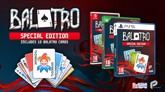 Physical video game software — Balatro special edition for Nintendo SwitchPhysical video game software — Balatro special edition on Nintendo Switch