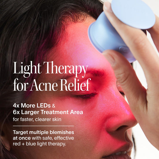 Solawave Bye Acne - Blue and red light therapy device for face and body