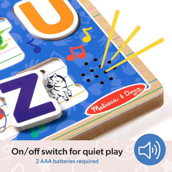 Puzzles — Light-activated sound effects with phonics alphabet