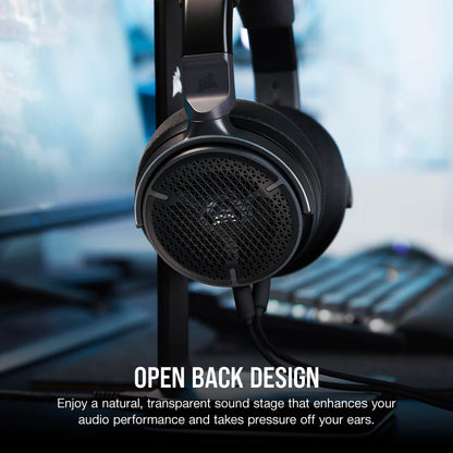 Corsair Virtuoso RGB wireless headphones — multiplatform gaming compatibility