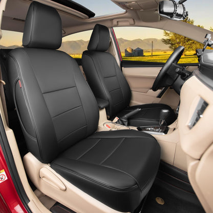 HKZ vehicle seat cover — Faux leather for 2014-2019 Toyota Corolla sedan