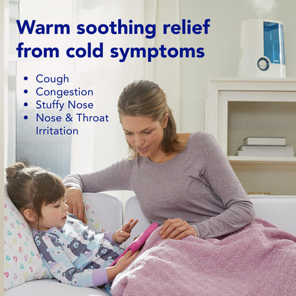 Vicks humidifier — warm mist technology