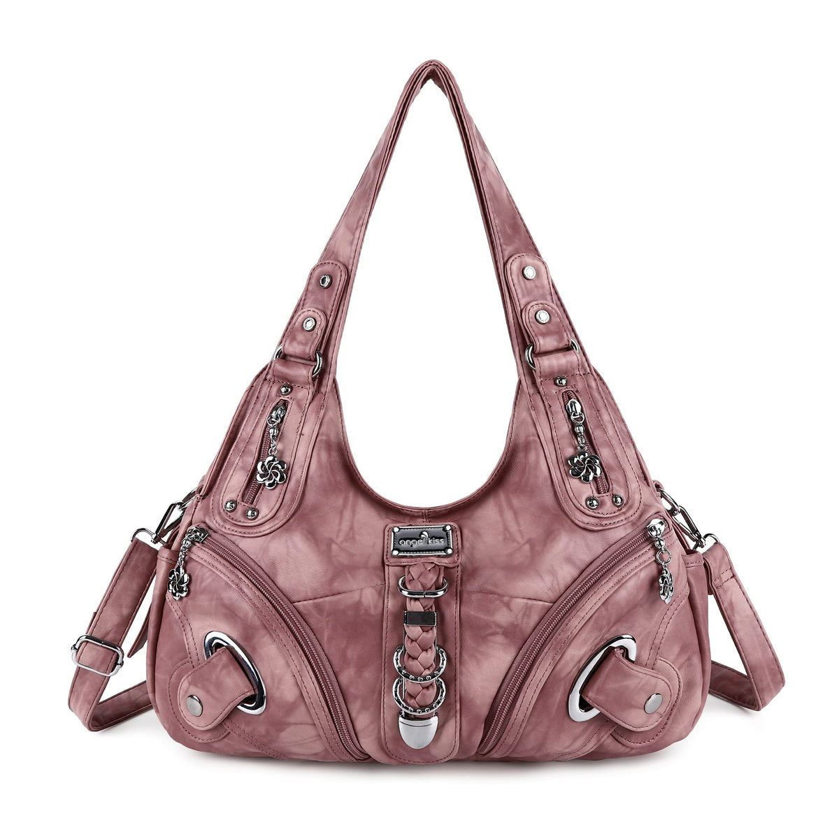 Angelkiss hobo handbag - large daily shoulder bag for women