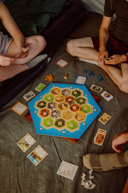 CATAN board game — civilization building strategy for family fun and trade.